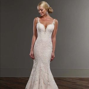 Martina Liana Wedding Dress Size 6 (Altered)